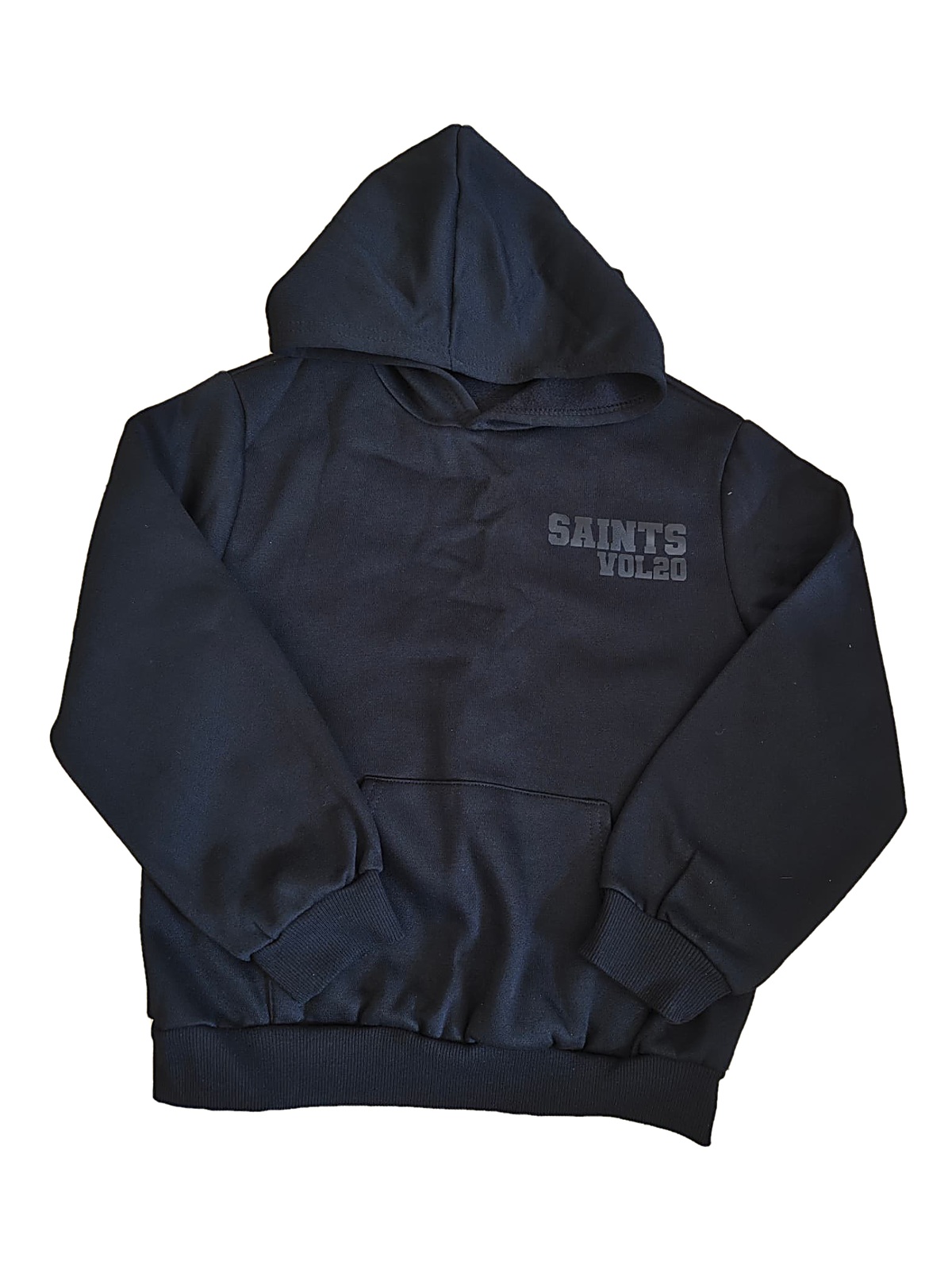 Black Saints Hoodie front