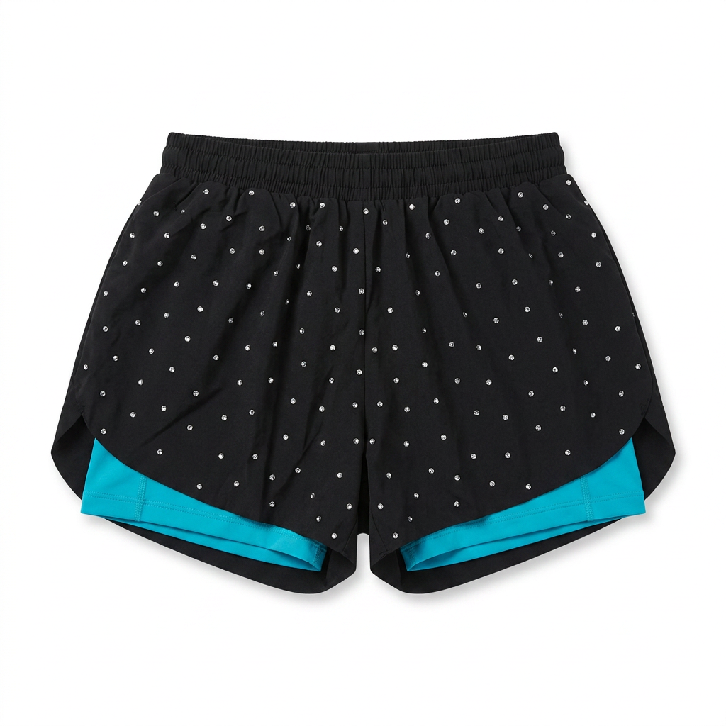 Two Tone Dance Shorts