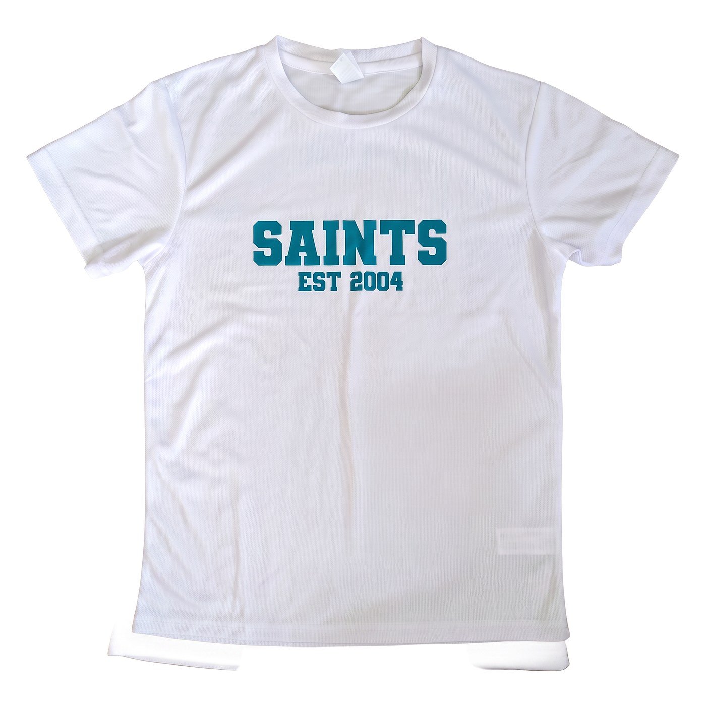 White Training Tee front